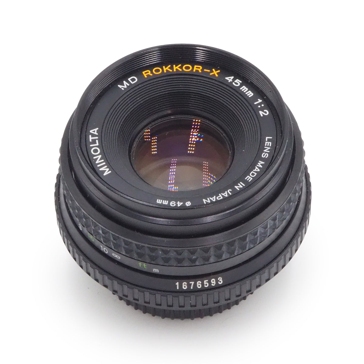 その他 MINOLTA MD ROKKOR 45mm F2 Minolta 45mm f/2 MD Rokkor X Lens - USED – Austin Camera