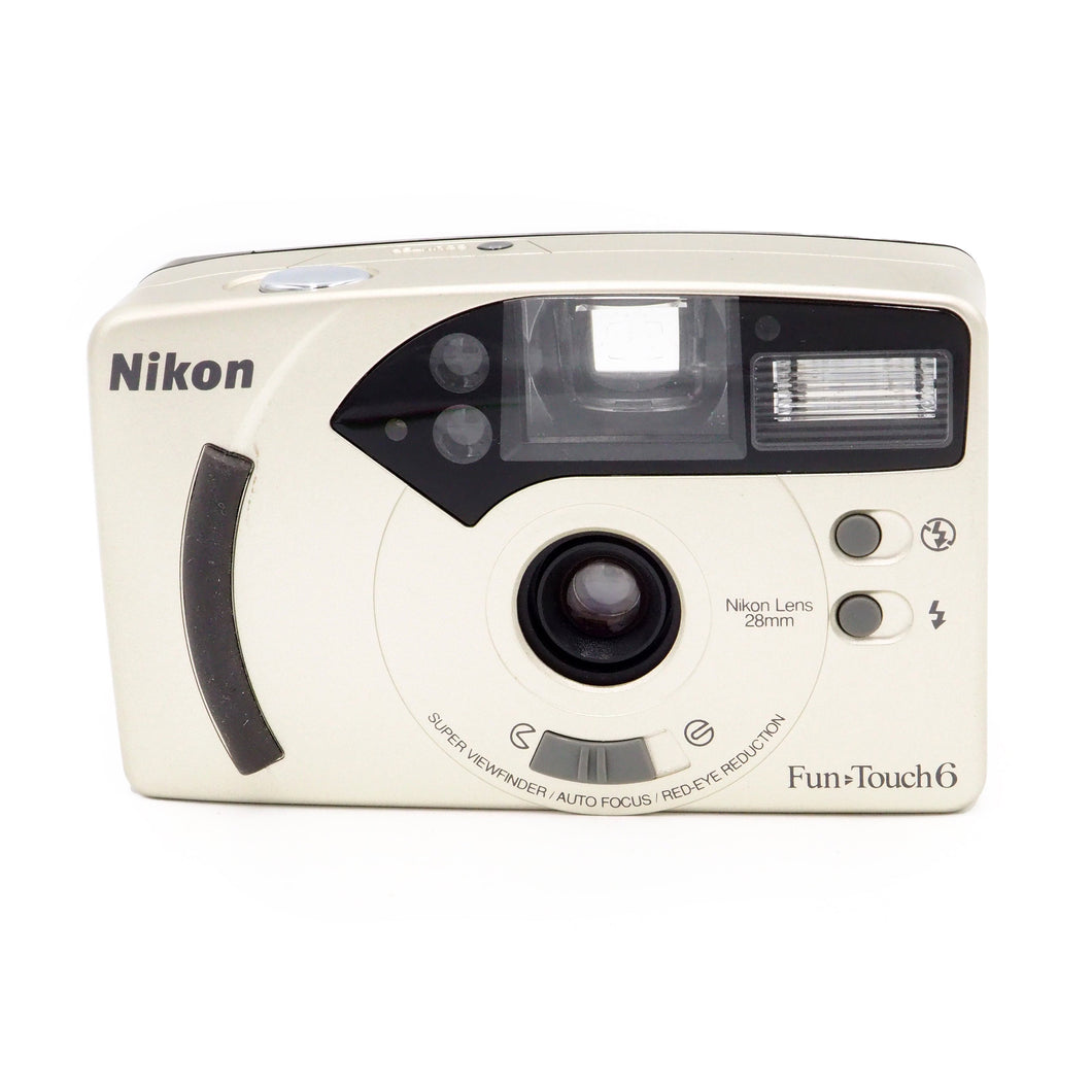Nikon Fun Touch 6 Point and Shoot 35mm camera  - USED - (See Description)