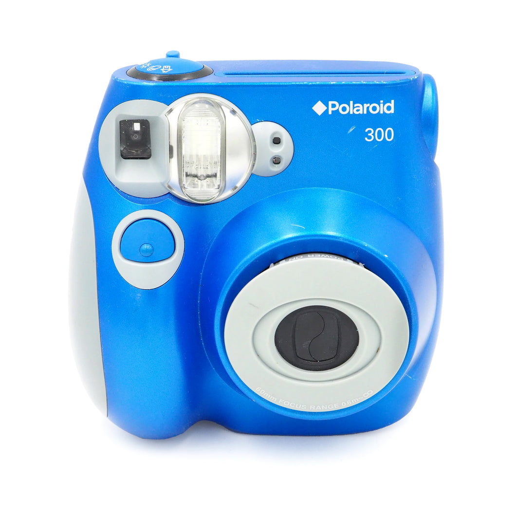 Polaroid 300 Instax Instant Film Camera - Blue - USED