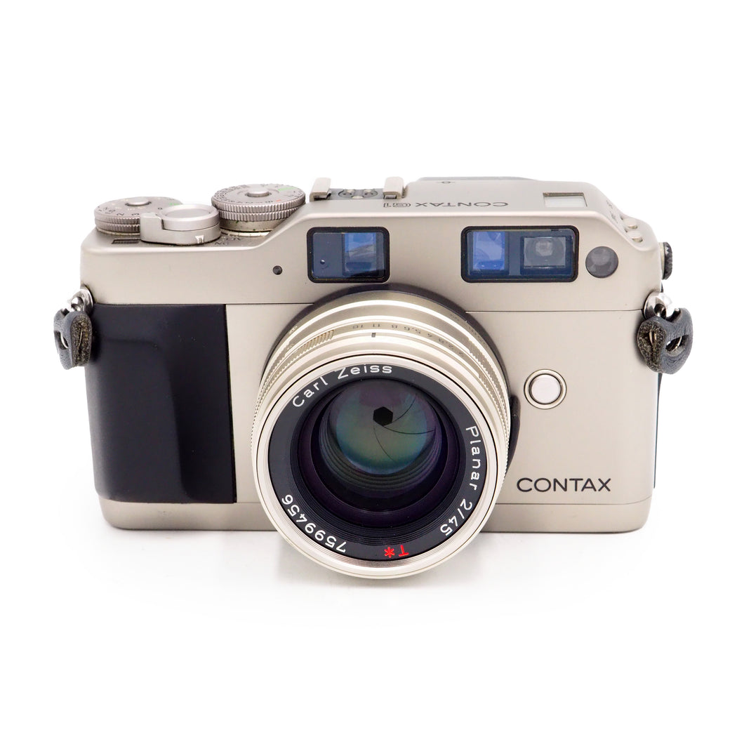 Contax G1 with Carl Zeiss Planar 45mm f/2 Lens - USED