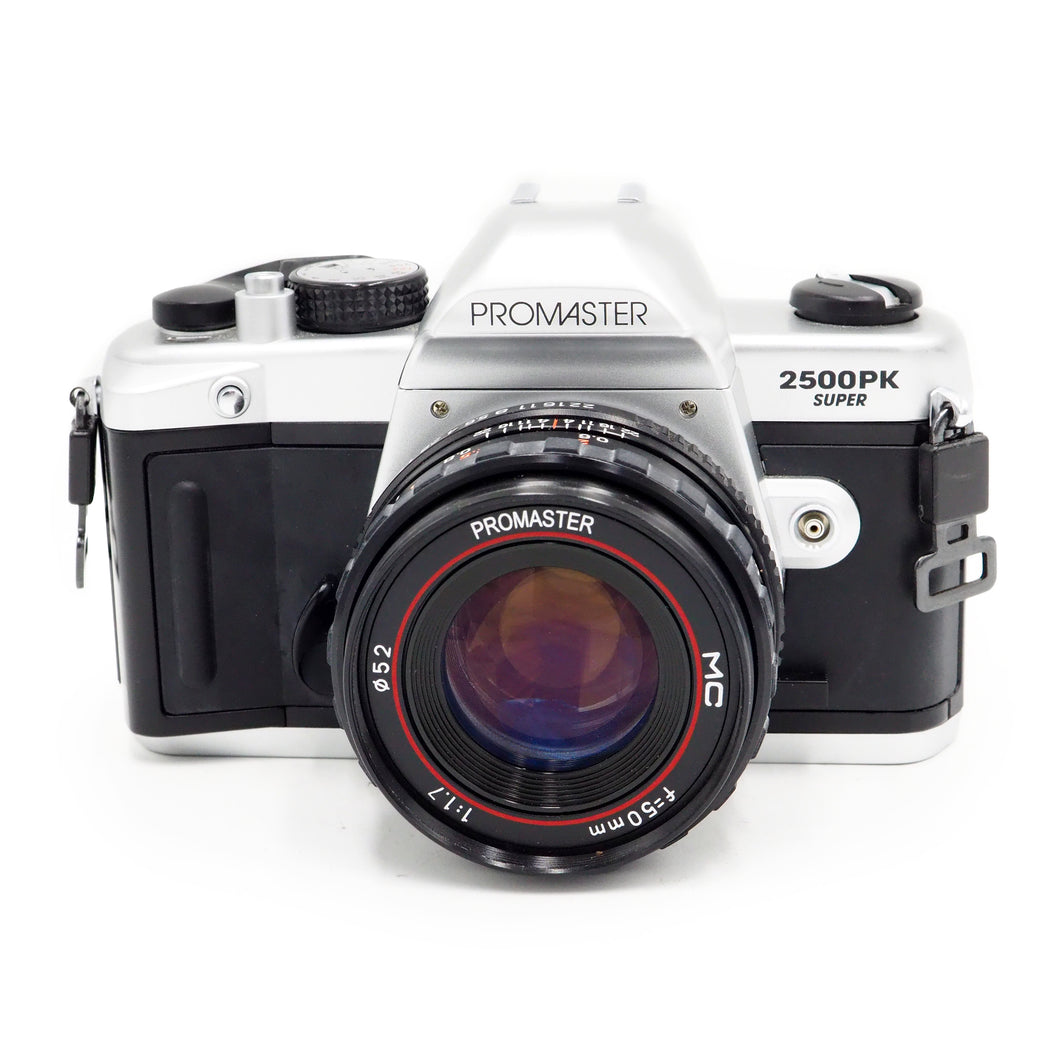 Promaster 2500PK Super with 50mm f/1.7 SMC Lens - USED