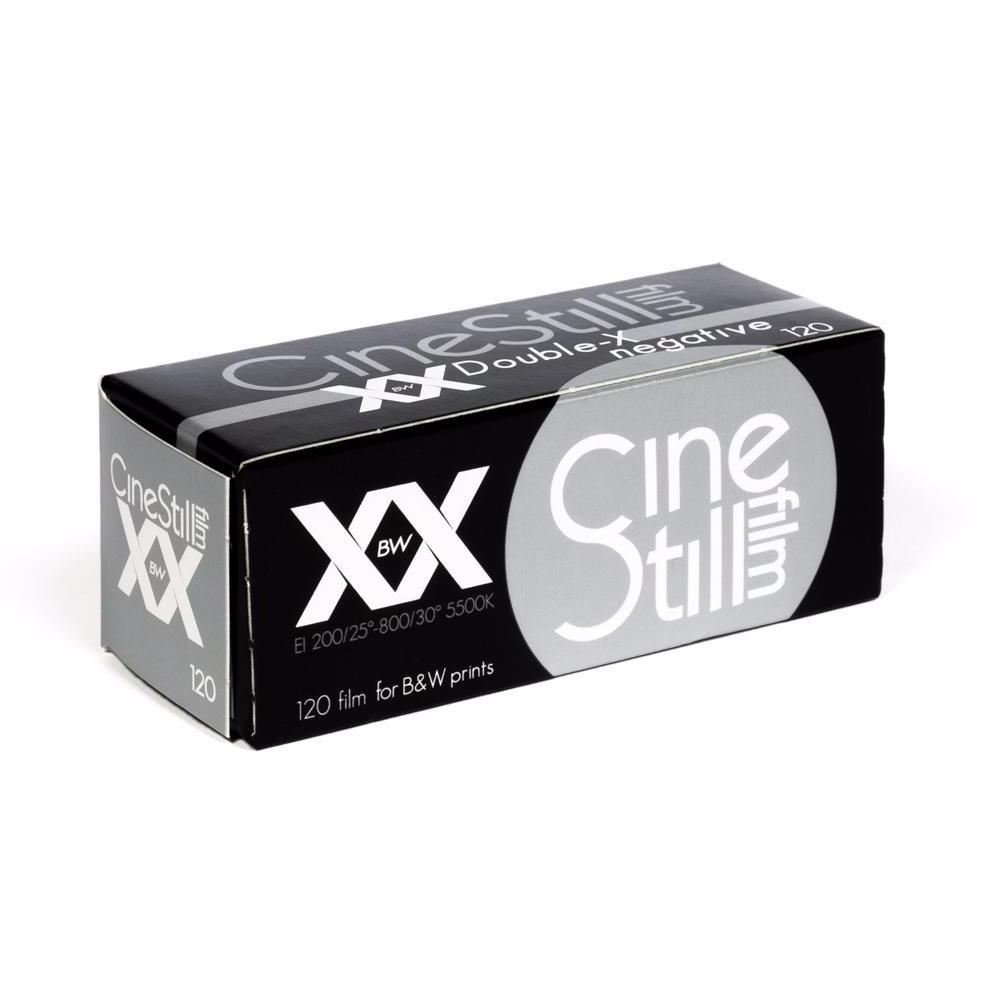 Cinestill BwXX Double-X Black and White Negative Film - 120 Roll Film