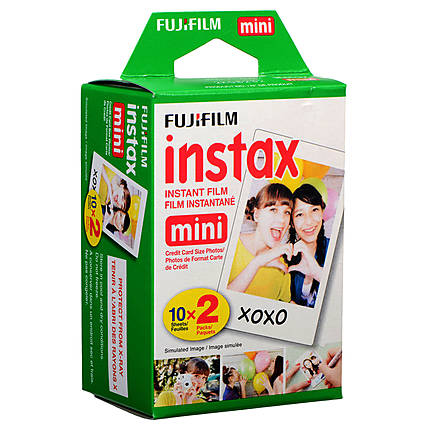 Fujifilm Instax Mini Instant Film Twin Pack (20 Exposures)