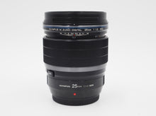 Load image into Gallery viewer, Olympus M.Zuiko ED 25mm f/1.2 Pro Lens
