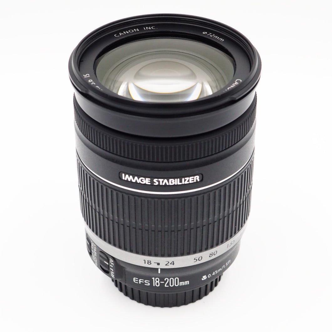Canon 18-200mm f/3.5-5.6 IS EF-S IS Lens - USED