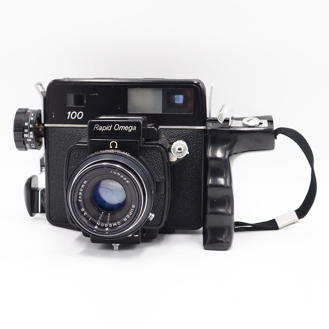 Rapid Omega 100 Medium Format Camera with 90mm f/3.5 Lens - USED