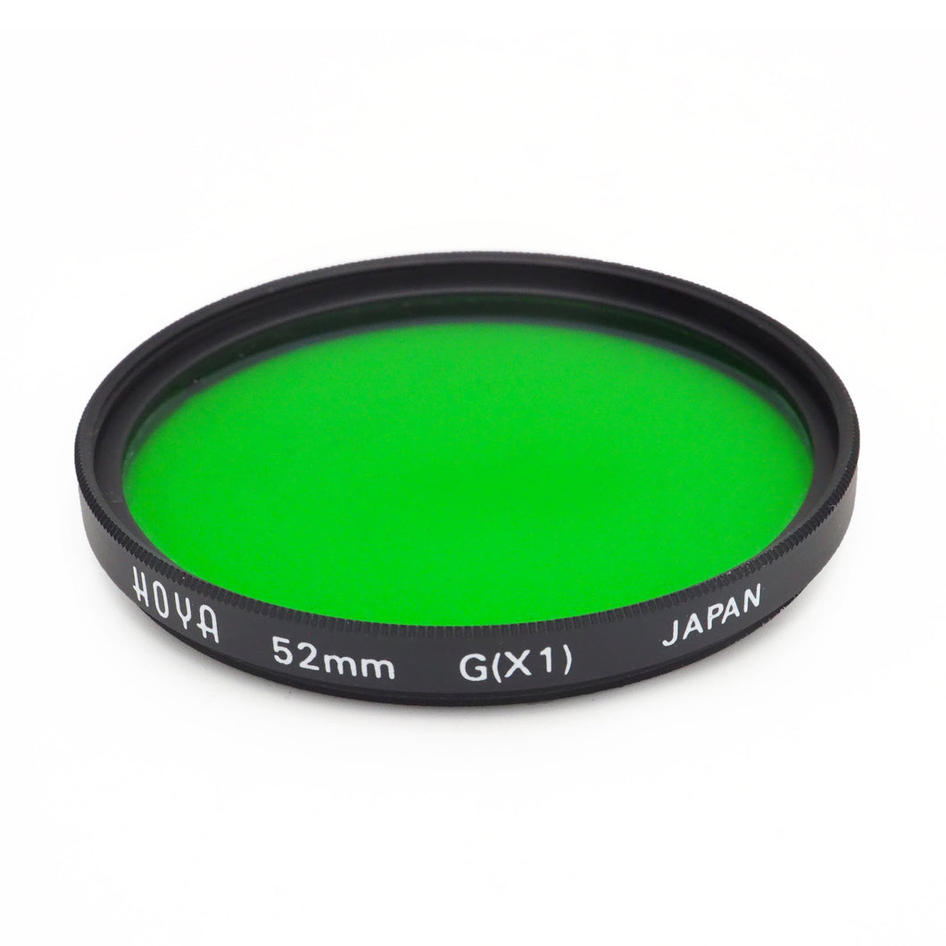 Hoya 52mm Green X1 Filter - USED