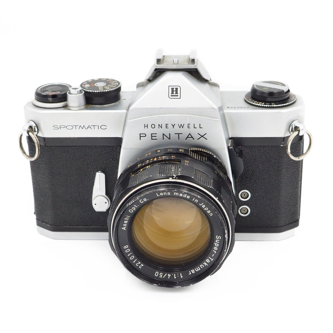 Pentax Spotmatic with Super-Takumar 50mm f/1.4 Lens (See Description) - USED