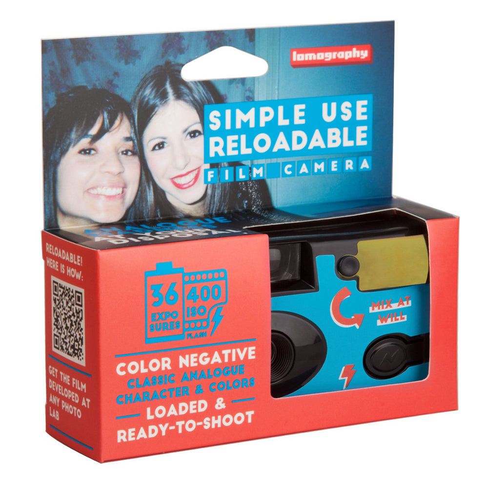 Simple Use Reusable 35mm Film Camera Color Negative 400
