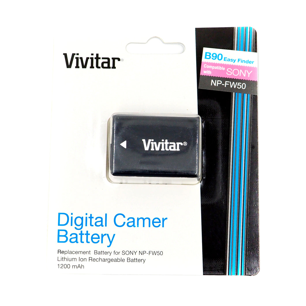 Vivitar NP-FW50 Battery for Sony