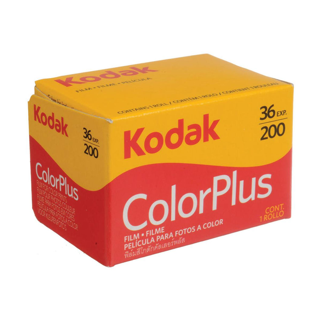 Kodak Color Plus 200 Color Negative Film - 35mm Roll Film - 36 Exposures