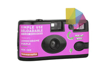 Load image into Gallery viewer, Lomography Lomochrome Purple Simple Use Reusable 35mm Film Camera
