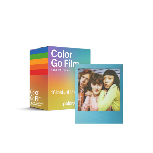 Polaroid GO Color Instant Film - Double Pack - Gradient Frames Edition ...