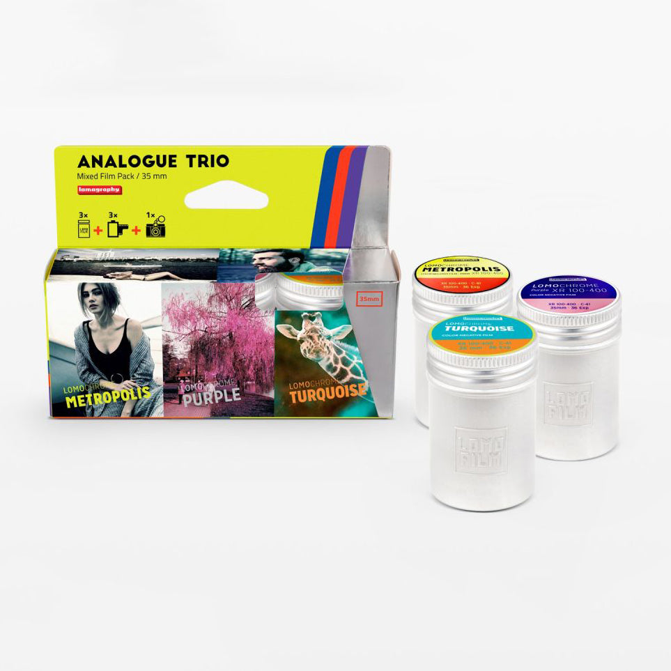 Lomography Analogue Trio Mixed Film Pack - 35mm