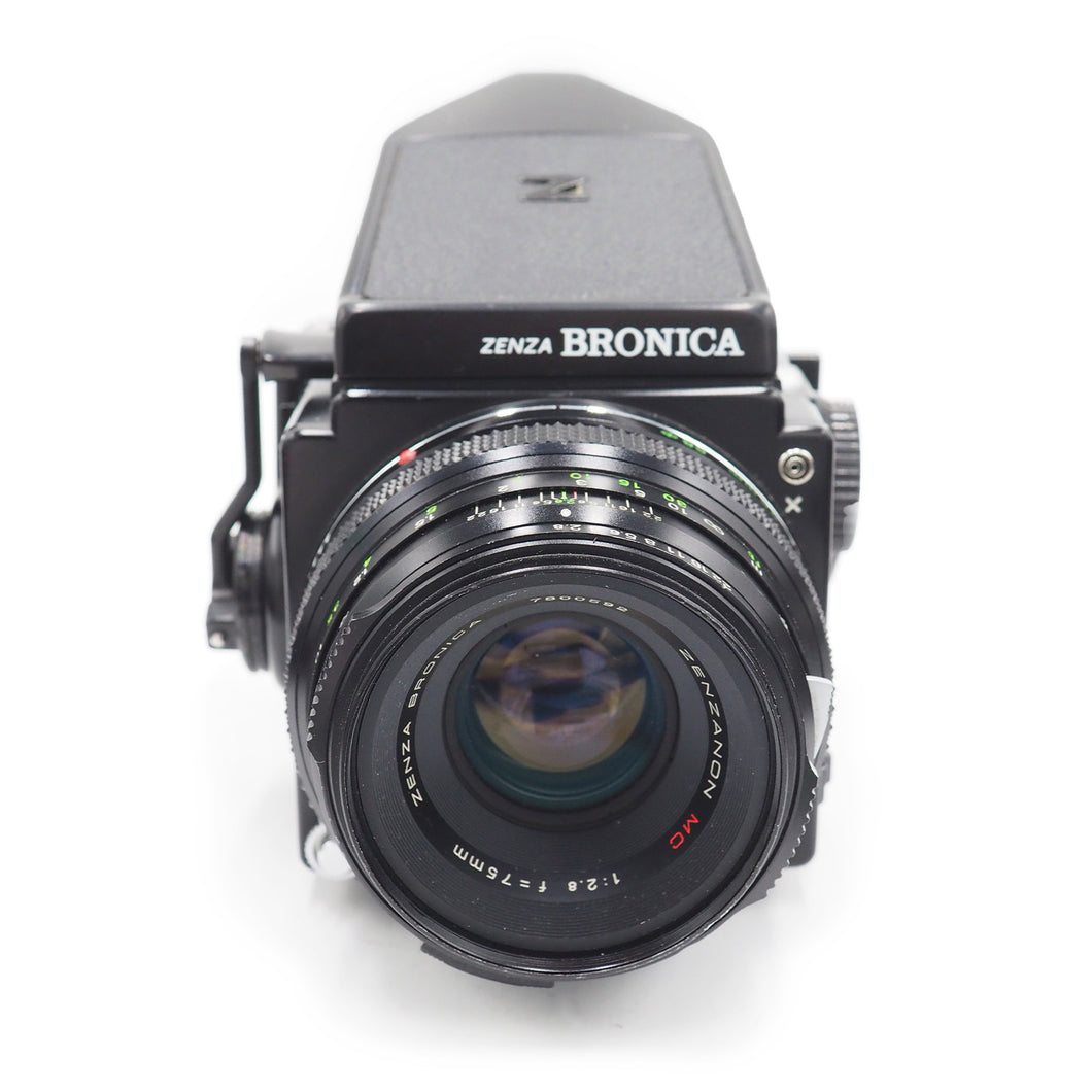 Zenza Bronica ETRS with Zenzanon 75mm f/2.8 Lens - USED