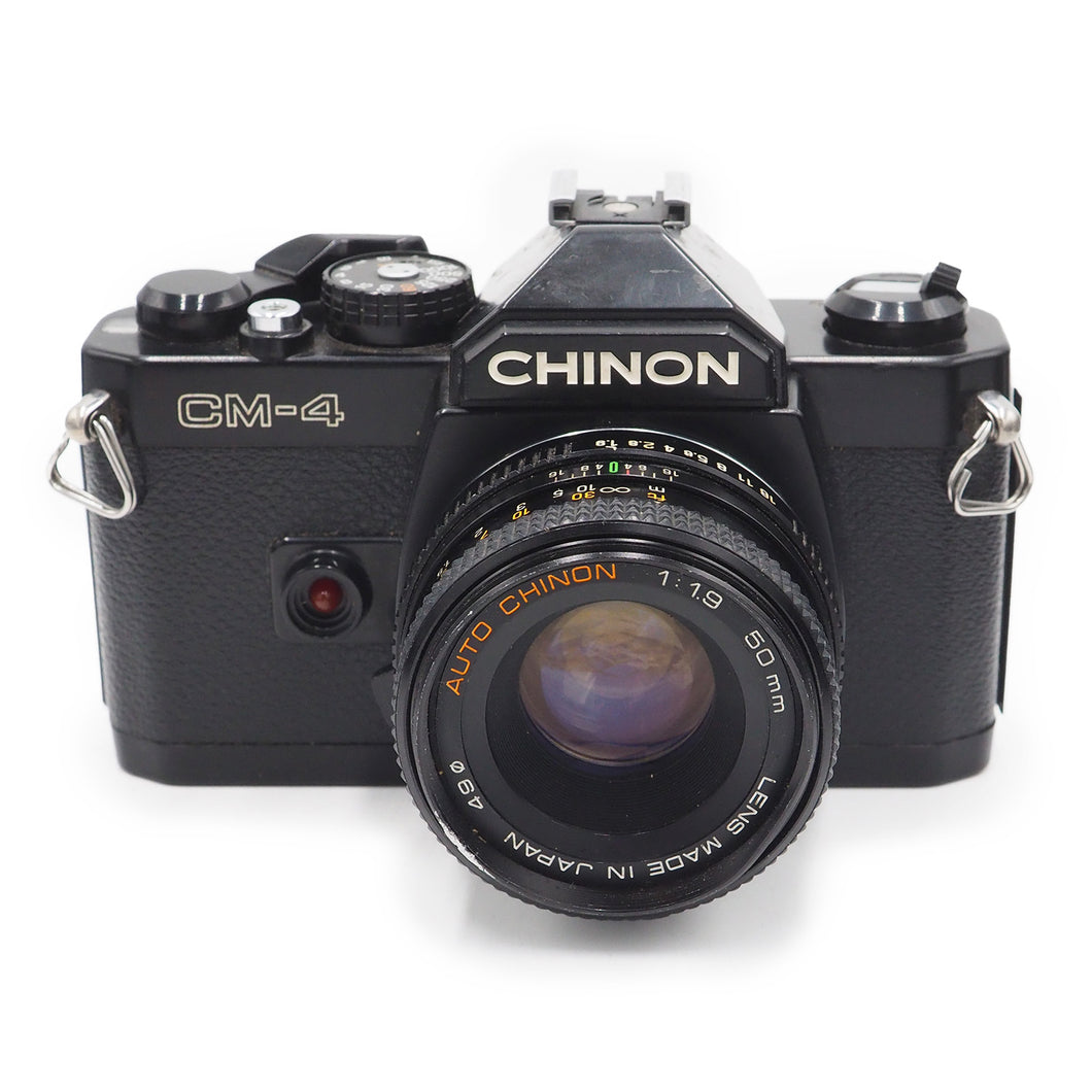 Chinon CM-4 with Chinon 50mm f/1.7 Lens - USED