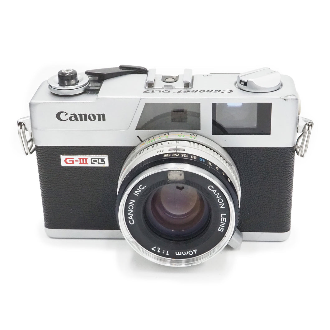 Canon Canonet QL17 Giii 35mm Compact Rangefinder Camera - USED
