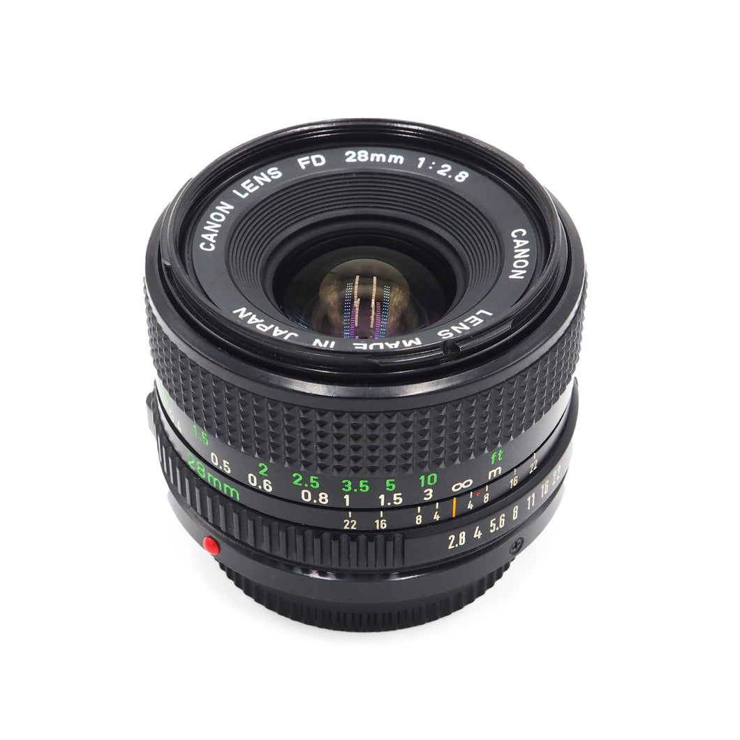 Canon 28mm f/2.8 FD Lens - USED