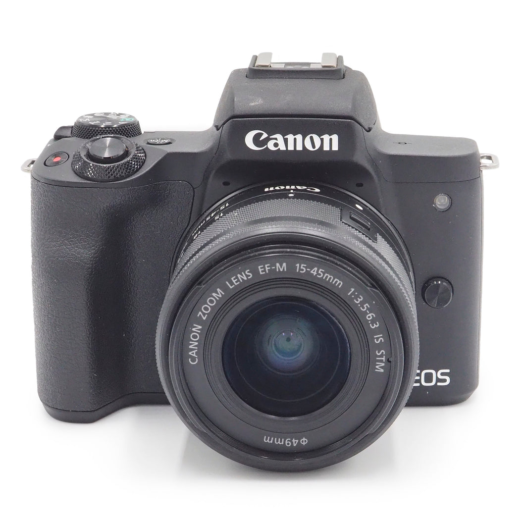 Canon EOS M50 Mark II Digital Camera with 15-45mm Lens - USED