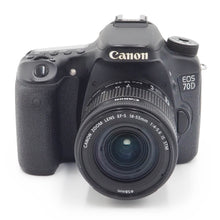 Load image into Gallery viewer, Canon EOS 70D 20.2 MP with 18-55 f/4 IS STM Lens - USED
