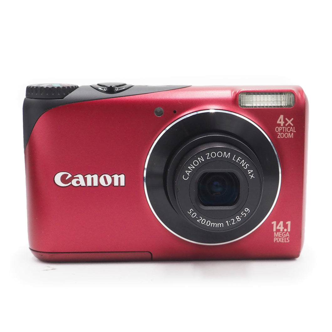 Canon PowerShot A2200 HD 14.1 MP - Red - USED