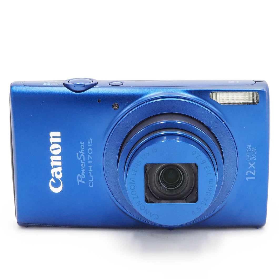 Canon PowerShot ELPH 170 IS 20MP Digital Camera - 12x Zoom - USED