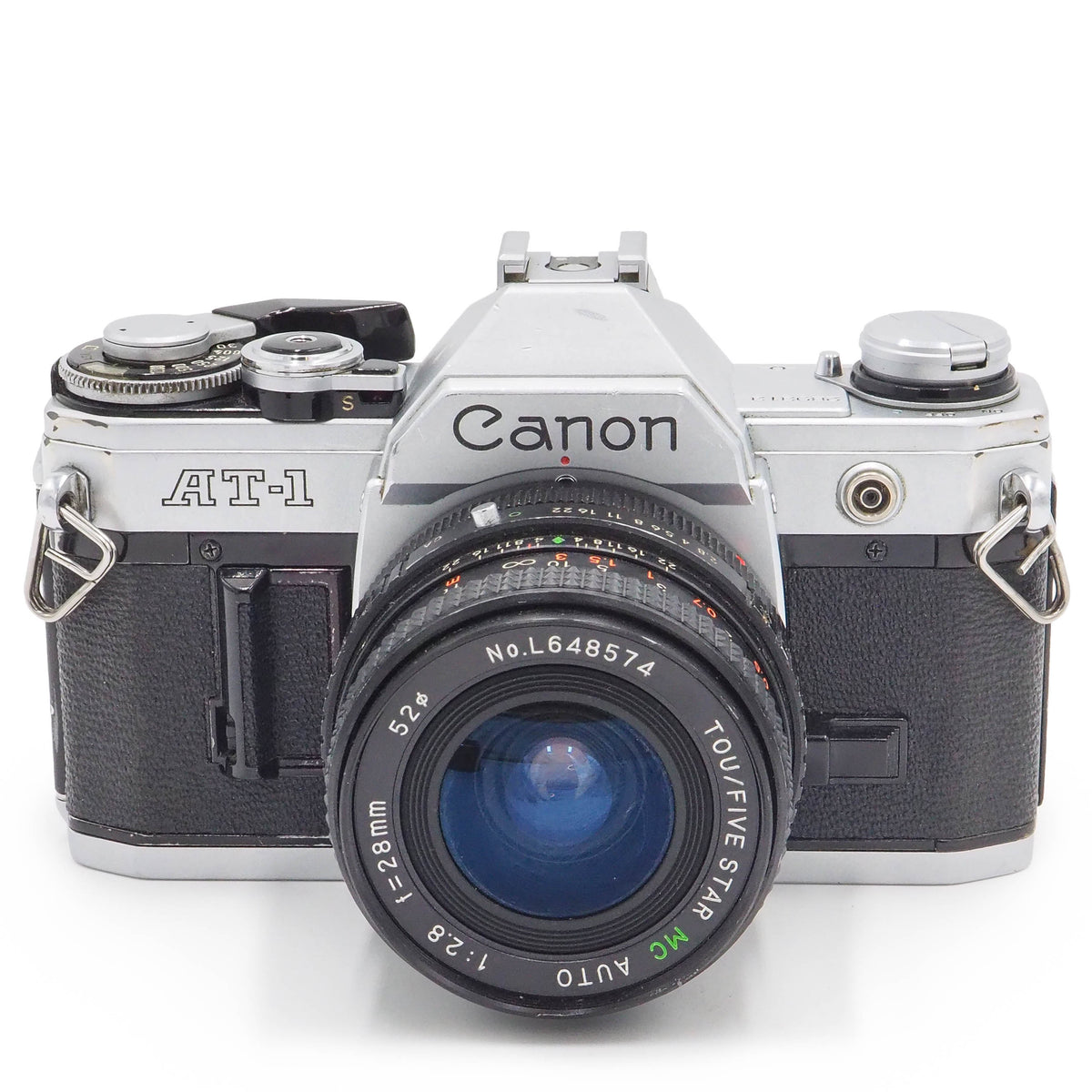 Canon AT-1 with 28mm f/2.8 Lens - USED – Austin Camera