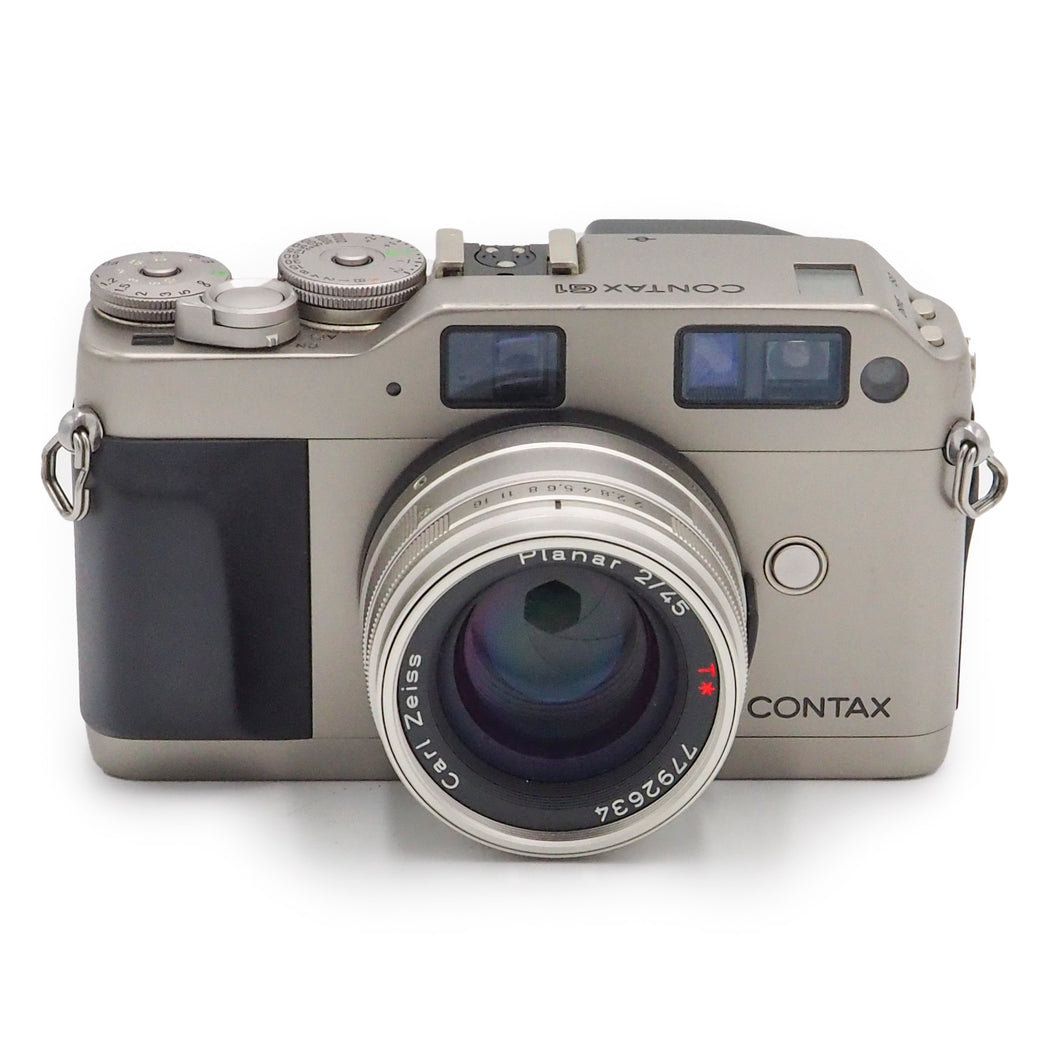 Contax G1 with Carl Zeiss Planar 45mm f/2 Lens - USED