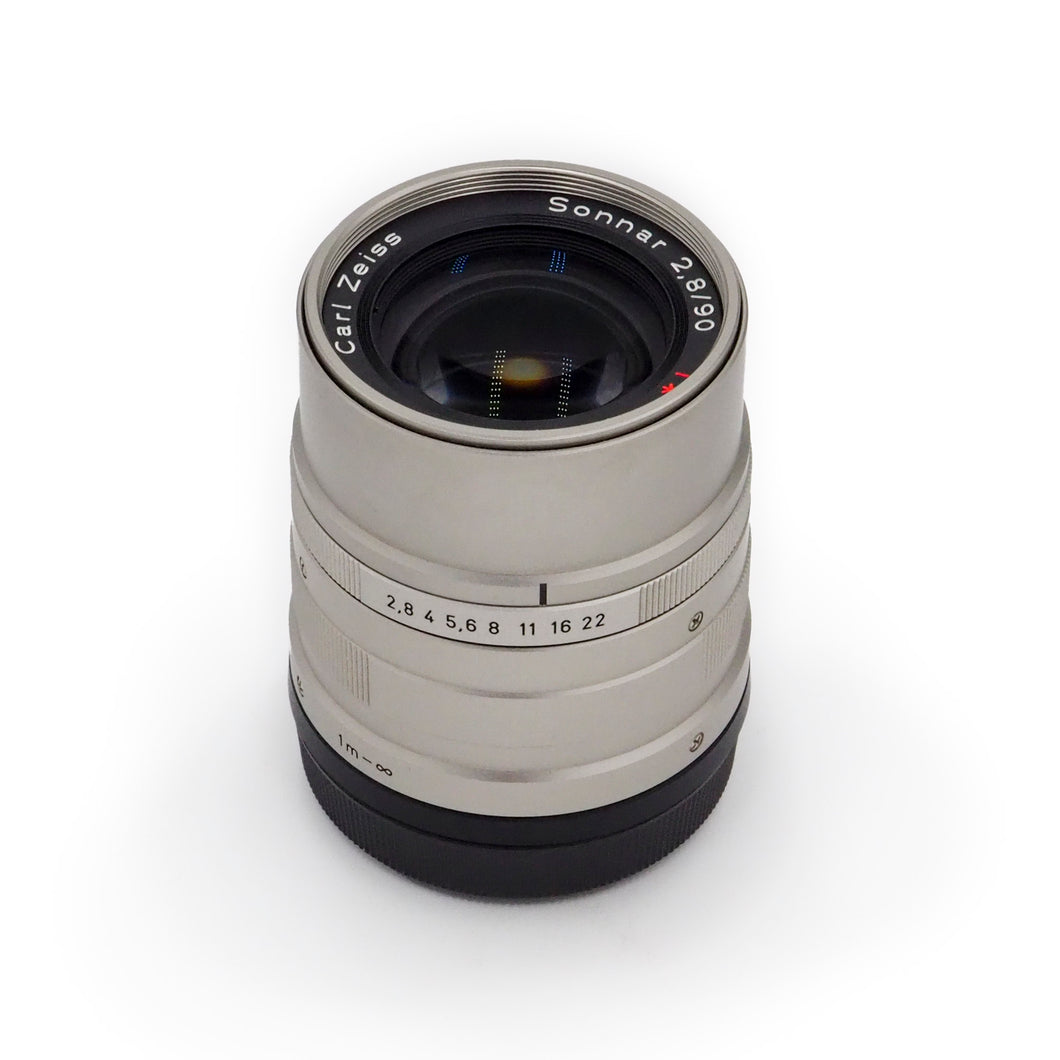 Contax 90mm f/2.8 Carl Zeiss Sonnar G Series Lens - USED