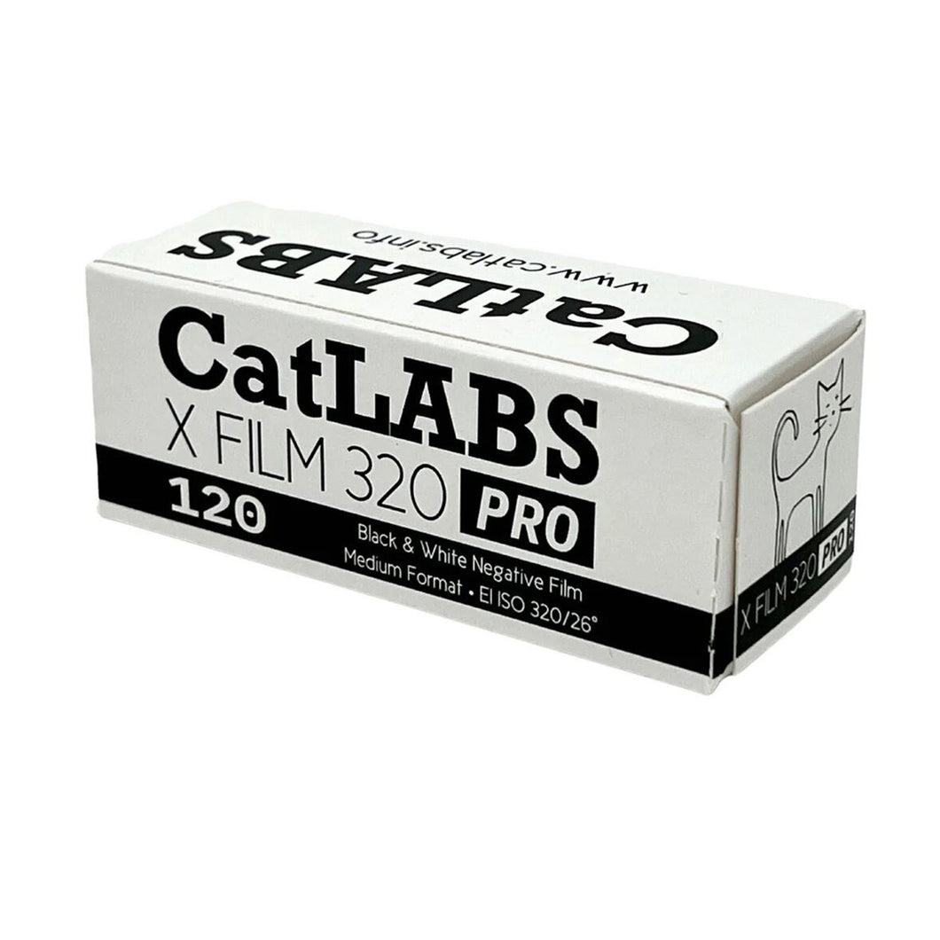 CatLABS X Film 320 Pro Black & White Negative Film - 120 Roll Film