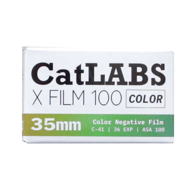 CatLABS X Film 100 Color Negative - 35mm 36 Exposure Film