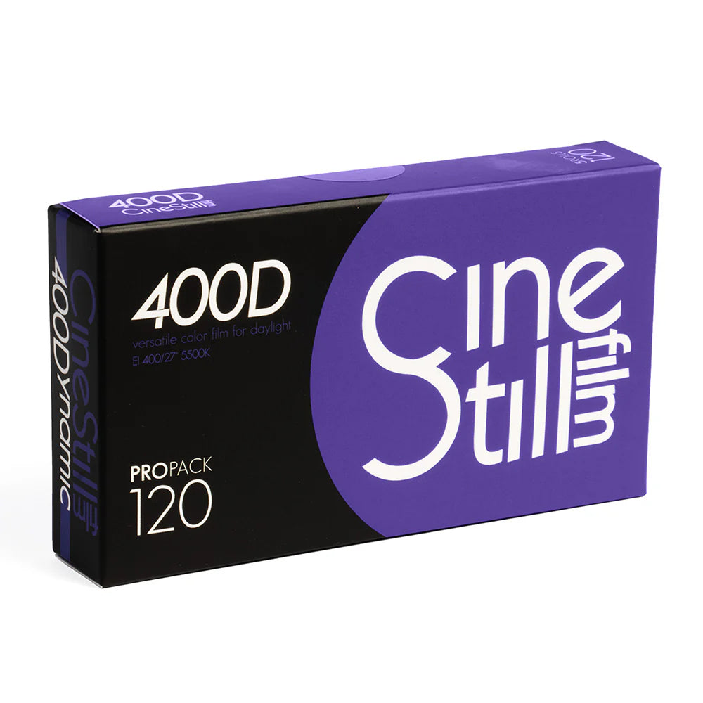 Cinestill 400D Dynamic Versatile Color Negative - 120 Roll Film - 5 Pack