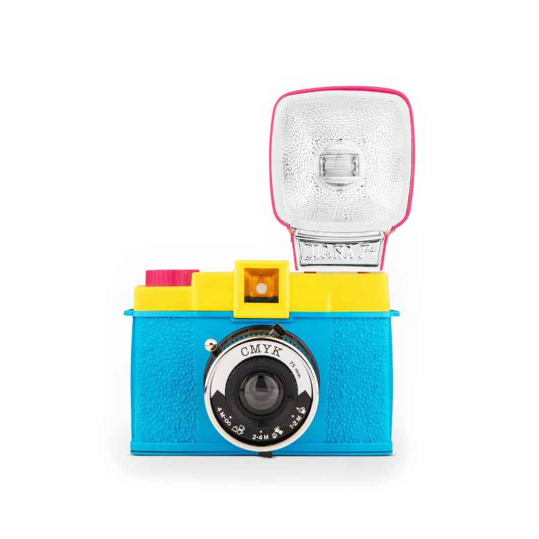 Diana F+ Medium Format Camera and Flash - CMYK