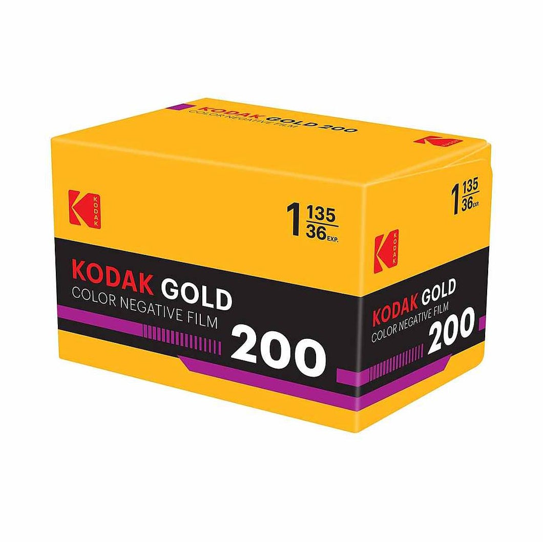 New! Eastman Kodak GOLD 200 Color Negative Film - 35mm Roll Film - 36 Exposures