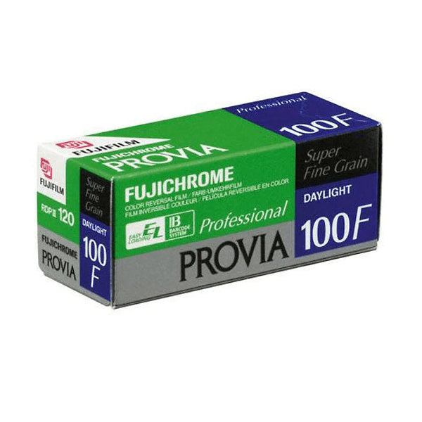 Fujifilm Fujichrome Provia 100F RVD III Color Slide Film - 120 Roll Film