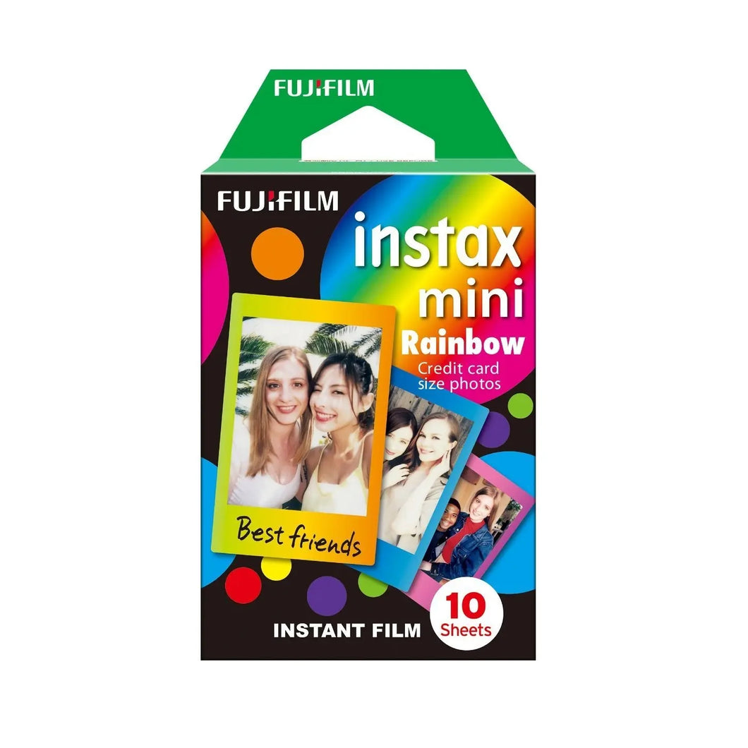 Fujifilm Instax Mini Rainbow Instant Film  Pack - 10 Exposures