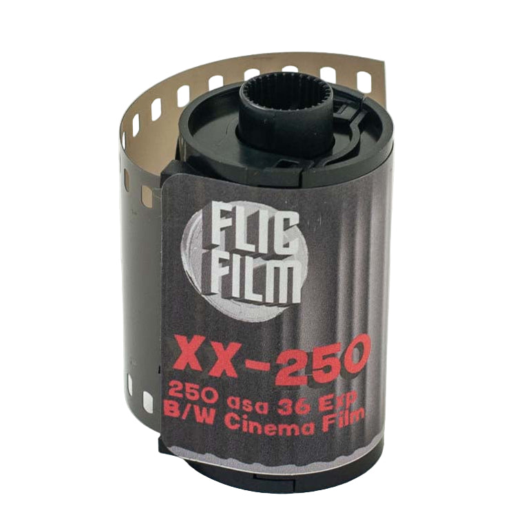 Flic Cine Film Kodak Double X 250 ISO Black & White Film 35mm - 36 Exposures