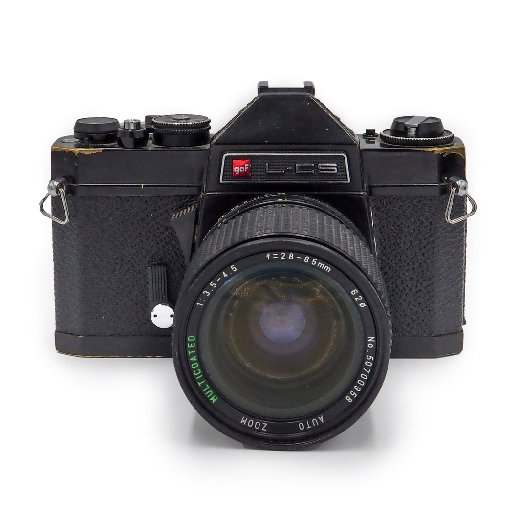 Gaf L-CS with Sears 28-85mm Lens - USED