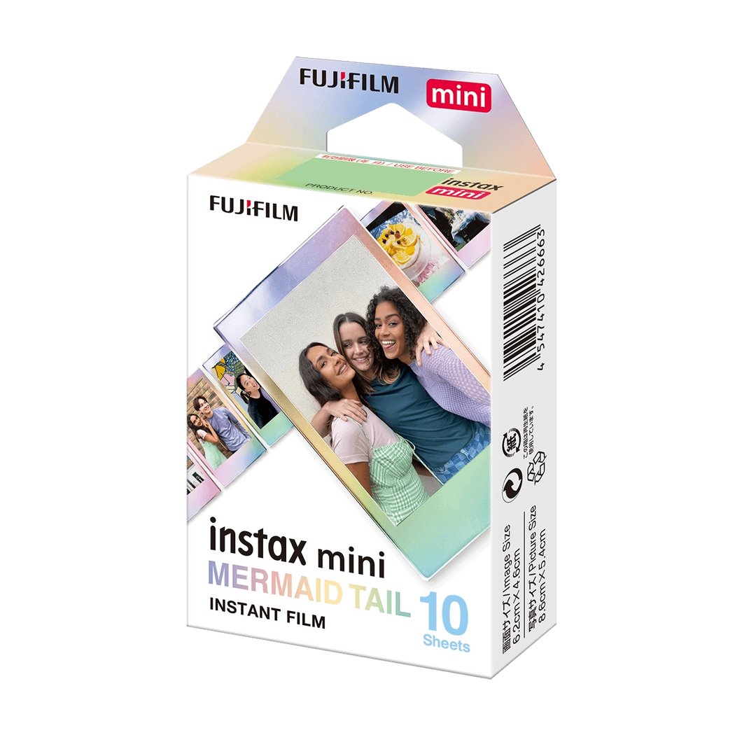 Fujifilm Instax Mini Mermaid Tail Instant Film - 10 Exposures