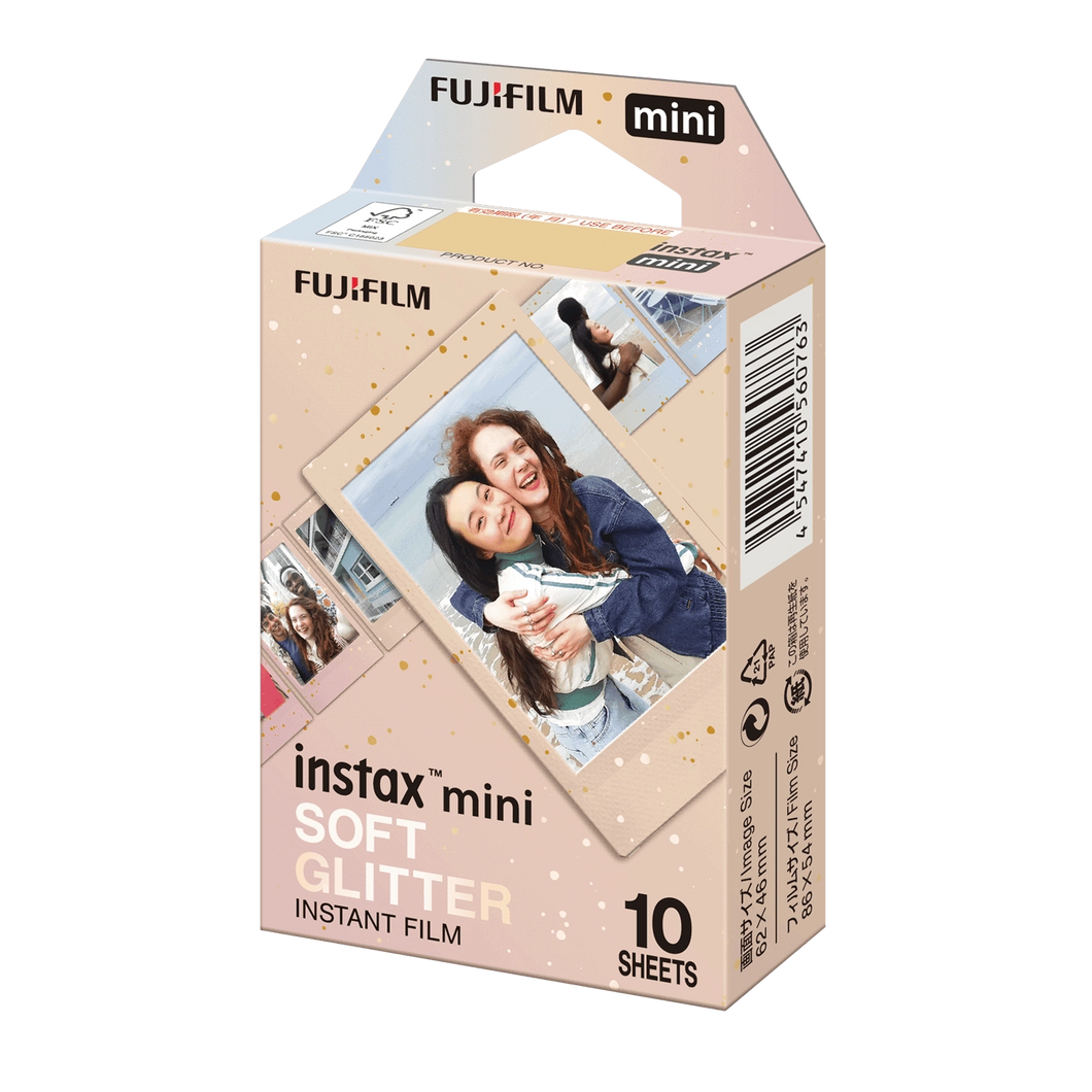 Fujifilm Instax Mini Soft Glitter Instant Film - 10 Exposures