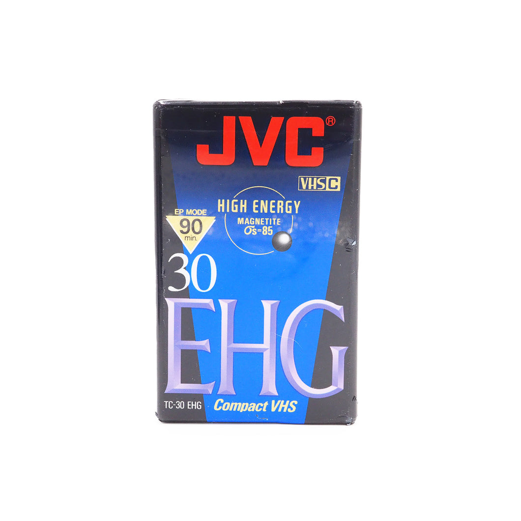 JVC VHS-C EHG Hi-Fi 30 Minute Video Cassette Tape