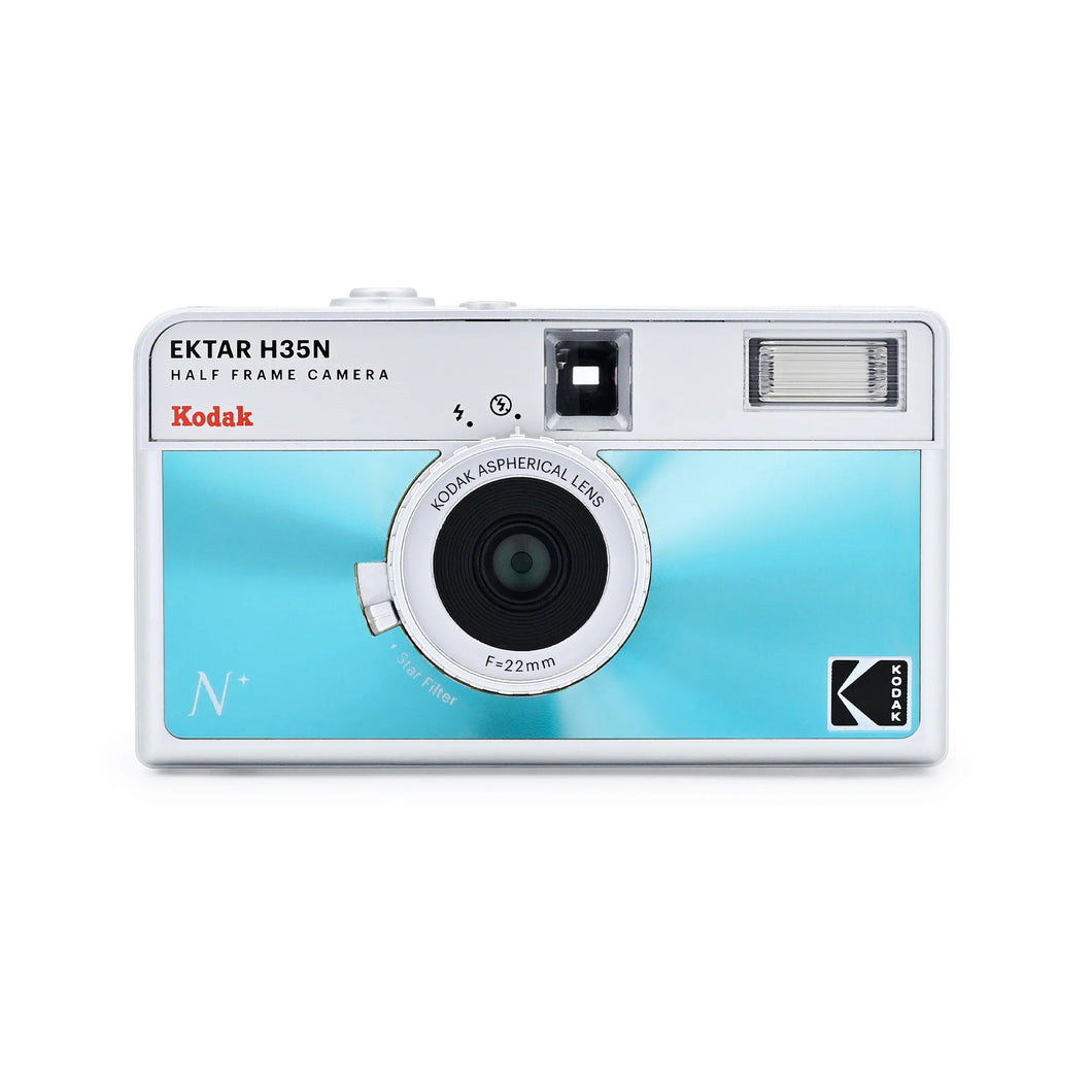 Kodak Ektar H35N Half Frame 35mm Film Camera - Glazed Blue