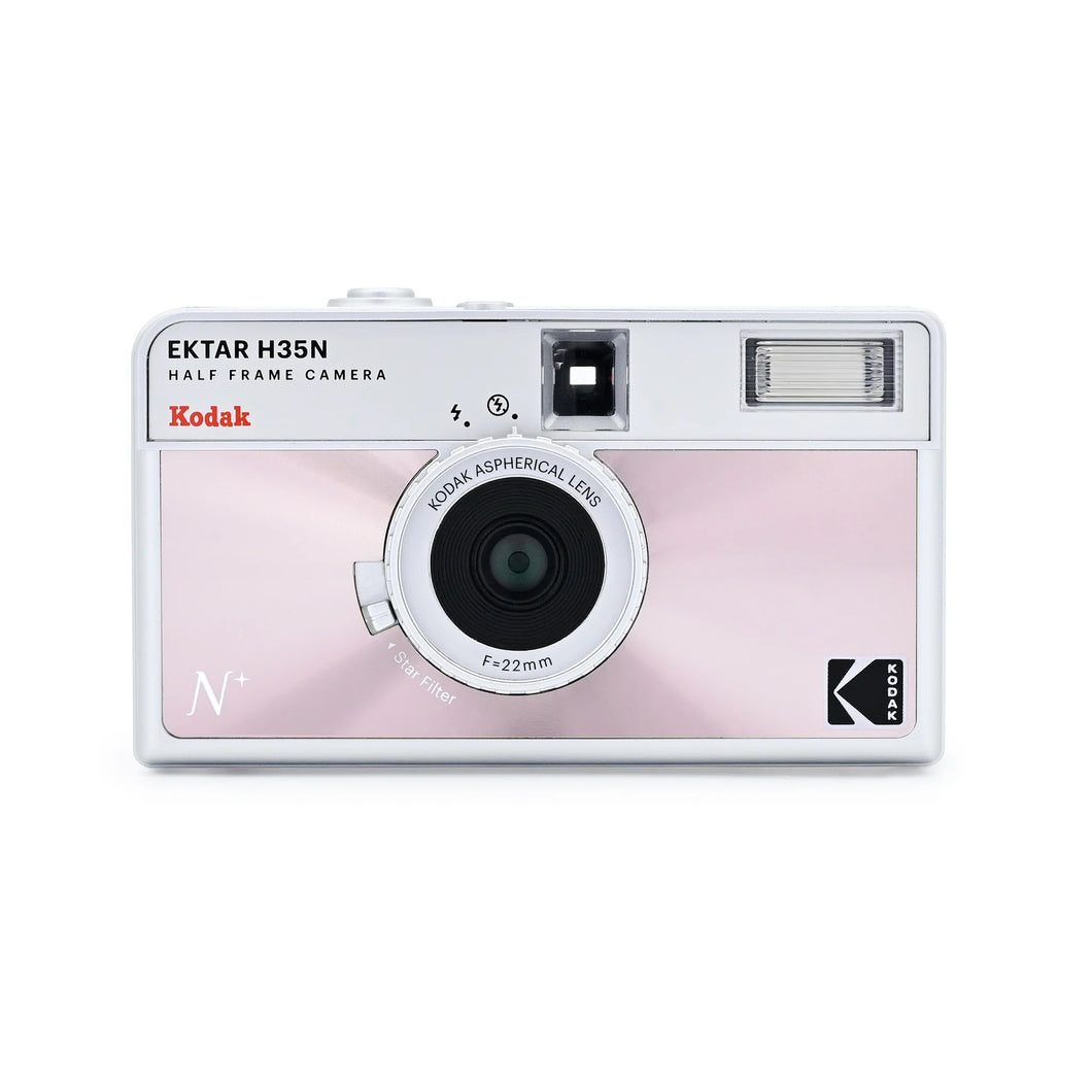 Kodak Ektar H35N Half Frame 35mm Film Camera - Glazed Pink