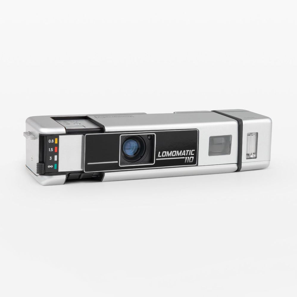 Lomomatic 110 Camera & Flash - Metal Edition