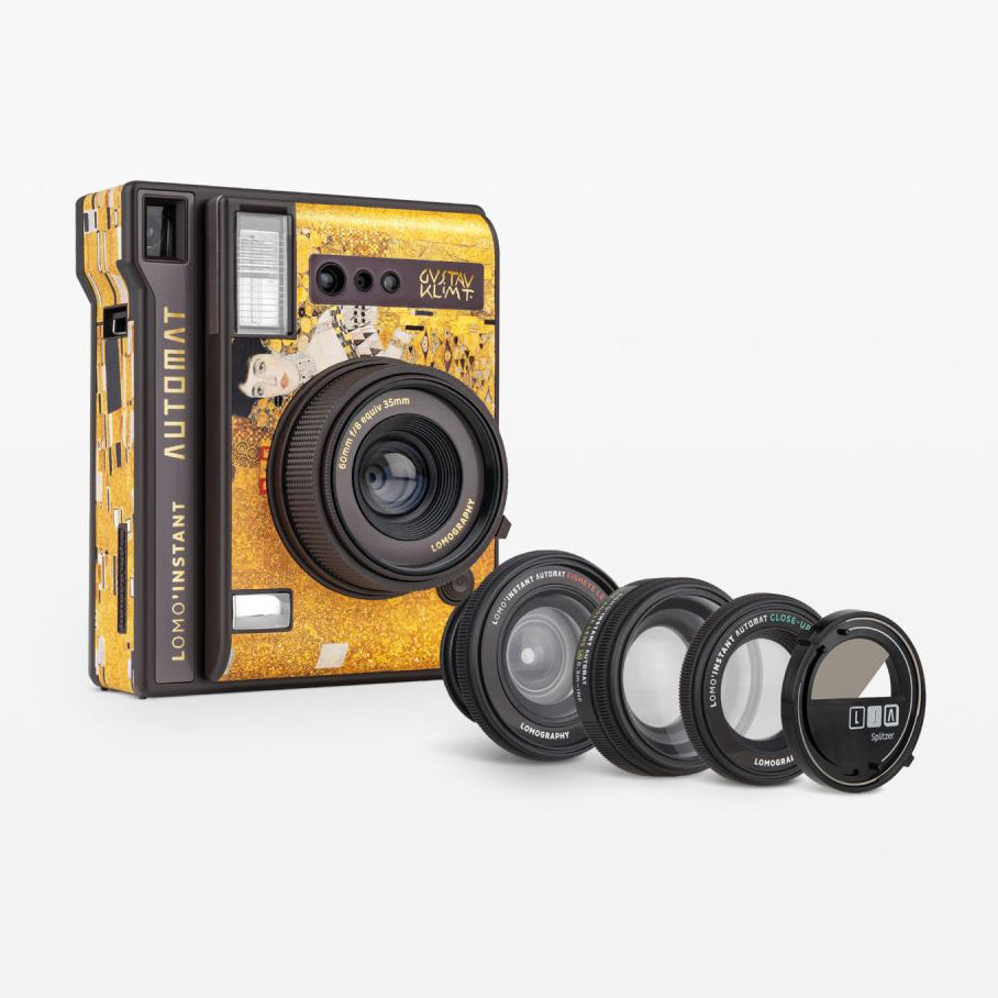 Lomo’Instant Automat & Lenses Klimt Gold Leaf Edition