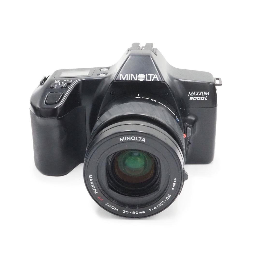 Minolta Maxxum 3000i with 35-80mm f/4-5.6 AF Lens - USED