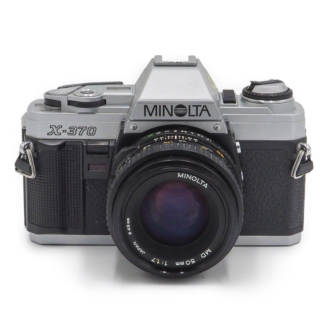 Minolta X-370 with MD 50mm f/1.7 Lens - USED