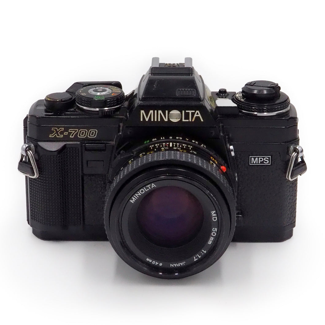 Minolta X-700 with MD 50mm f/1.7 Lens - USED