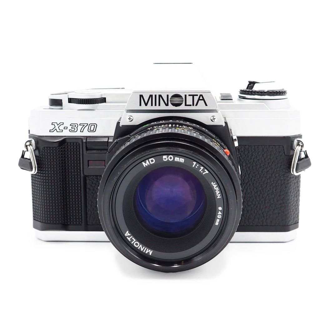 Minolta X-370 with MD 50mm f/1.7 Lens - USED