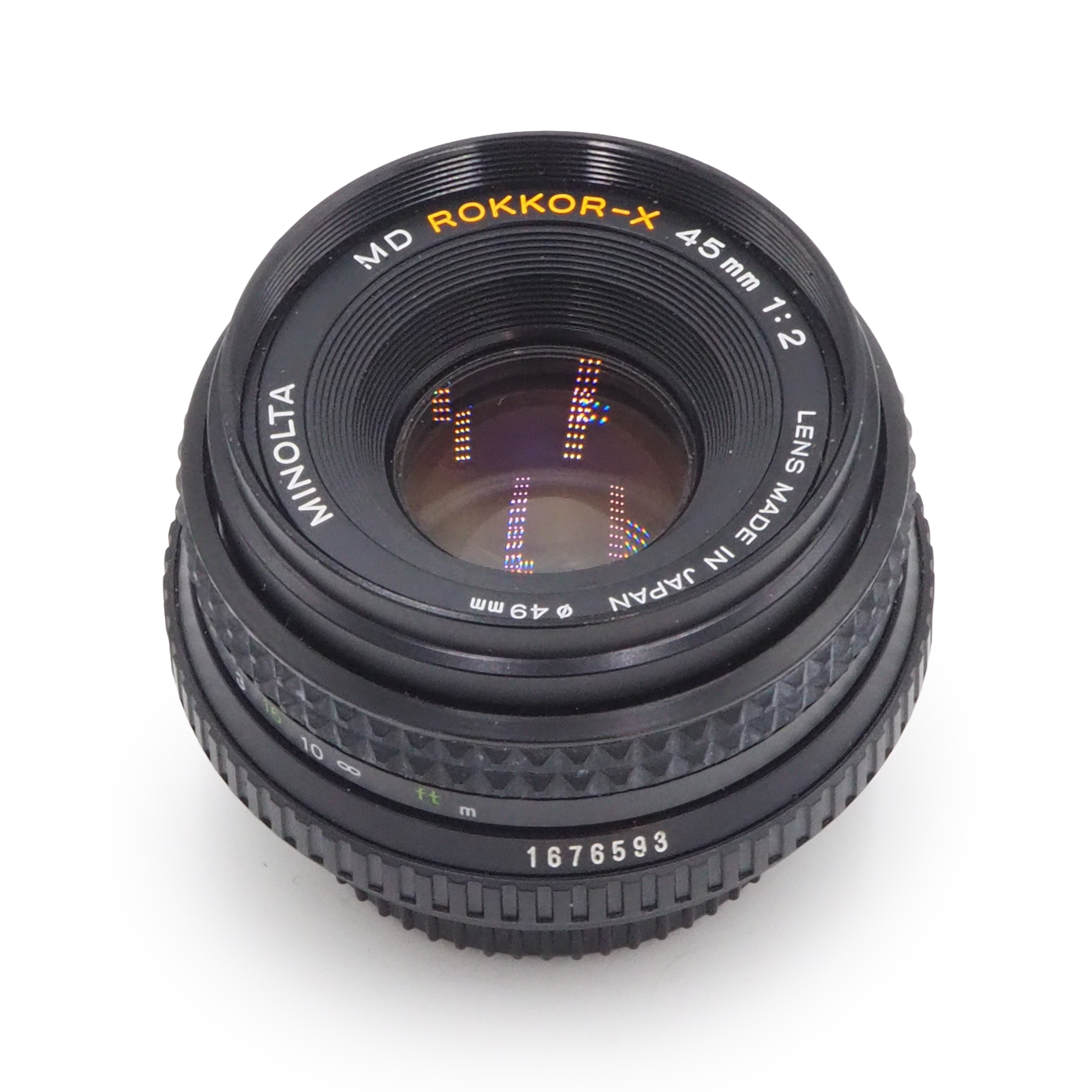 Minolta 45mm f/2 MD Rokkor X Lens - USED – Austin Camera